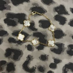 Gold lucky Charm bracelet 