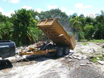 Dump Trailer Rental 6'x12'