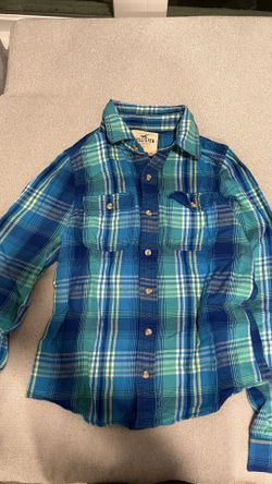 Hollister Plaid Polo
