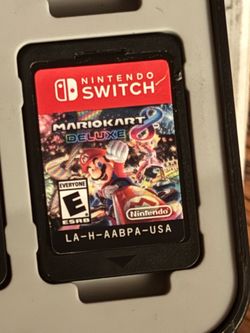 Mario Kart 8 Deluxe Nintendo Switch Game Cartridge