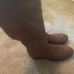 Tall Brown Boots 