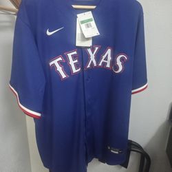 Texas Rangers Seager Jersey XXL