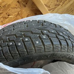 Studded Snow Tires 