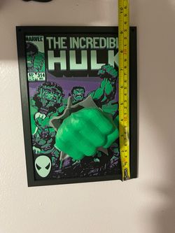 3d hulk wall art