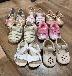 Baby girl shoes bundle