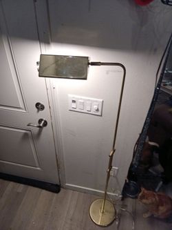 Gold lamp short or tall adjustments 15$