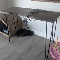 Live Edge Wood Desk