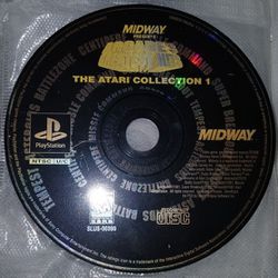 Atari Collection By Midway Ps1 Game(+Ps2)