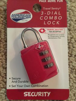 3 Dial Combo Lock for Suitcase