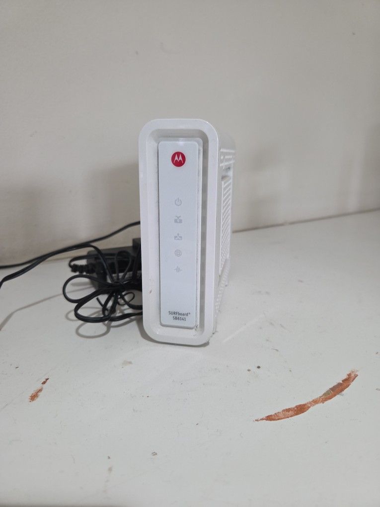 Arris Surfboard cable modem.