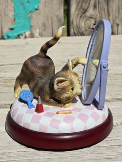 The Intruder Gary Patterson Cat Figurine