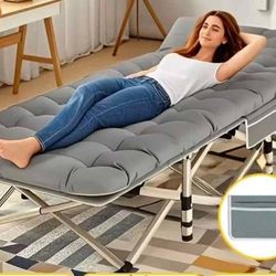 Brand New Foldable Camping Cot/spare Guest Fold Out Bed