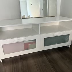 White Tv Stand / Console / Dresser