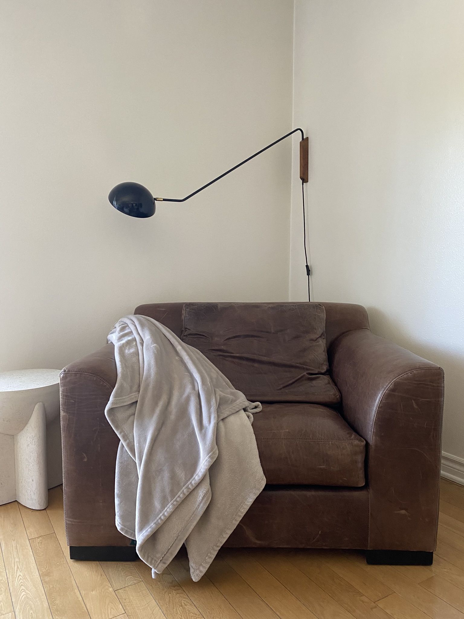 Cisco Brothers Designer Leather Chair