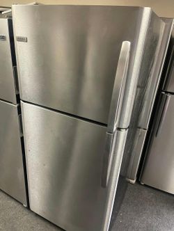 Top Mount Fridge Stainless Frigidaire Energy Efficient