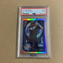 2024 Elly De La Cruz AI , PSA 9