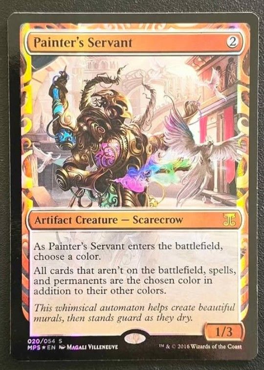 Painter's Servant Foil - Masterpiece Series - MTG