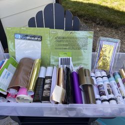 Cricut Explore One + Tons Of Vinyl/Accessories