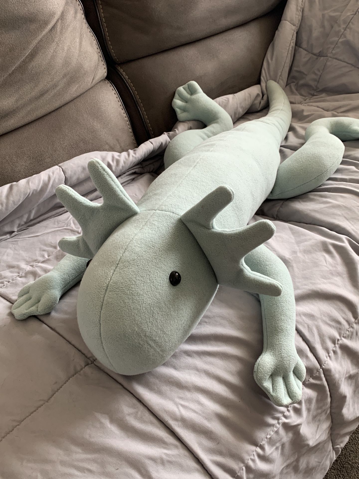 Large Blue Axolotl Plushie
