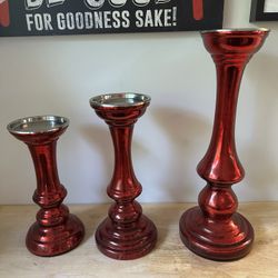 Christmas Candle Holders 