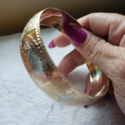 La Virgen De Guadalupe Bangle Bracelet Size 7