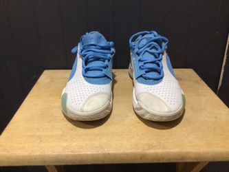 Adidas D.O.N. 5 Lightstrike White & Blue Basketball Sneakers