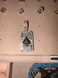 Ace Of Spades Mossanite