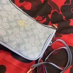 Light Blue Coach Purse 