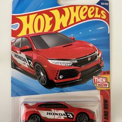 Hotwheels Toy 2018 Honda Civic Type R Hotwheels