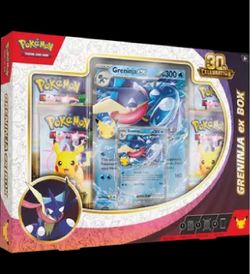 Pokémon TCG Greninja ex Box 30th Celebration