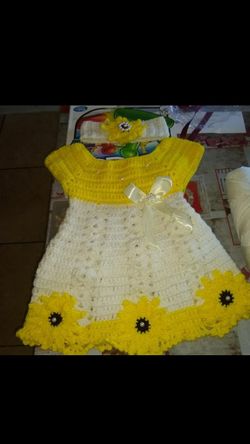 Crotchet dresses