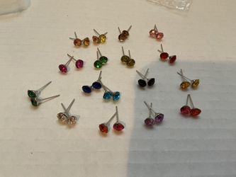 Stud Color Earrings 