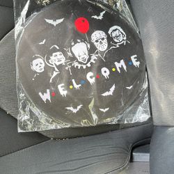 Horror Welcome Sign 