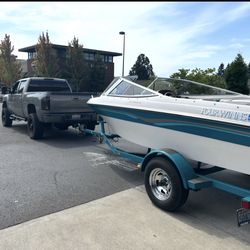 1996 Four Winns Boat With Trailer 