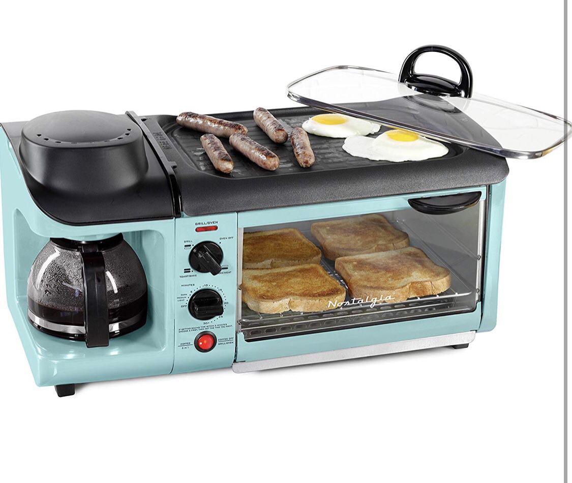 Brand new coffee maker/toaster/griddle