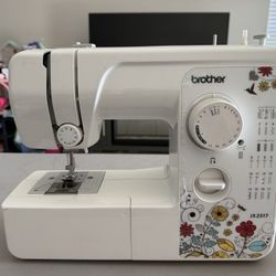   Brother Jx2517 17 Stitch Lightweight Full Size Sewing Machine With Foot Pedal 