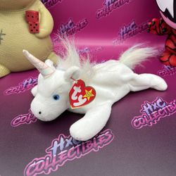 Beanie Baby “Mystic” The Unicorn Ty 1993-94 Tag Errors Vintage Rare Retired
