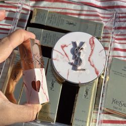 Makeup Ysl Lipstick Eyeshadow Foundation, Authentic, Retail $65