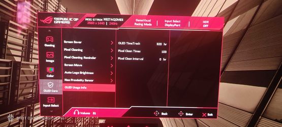 ROG OLED MONITOR + UPPER MID GAMING PC
