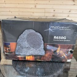 Proficient Audio R650G Outdoor Rock Speakers – Granite (Pair)
