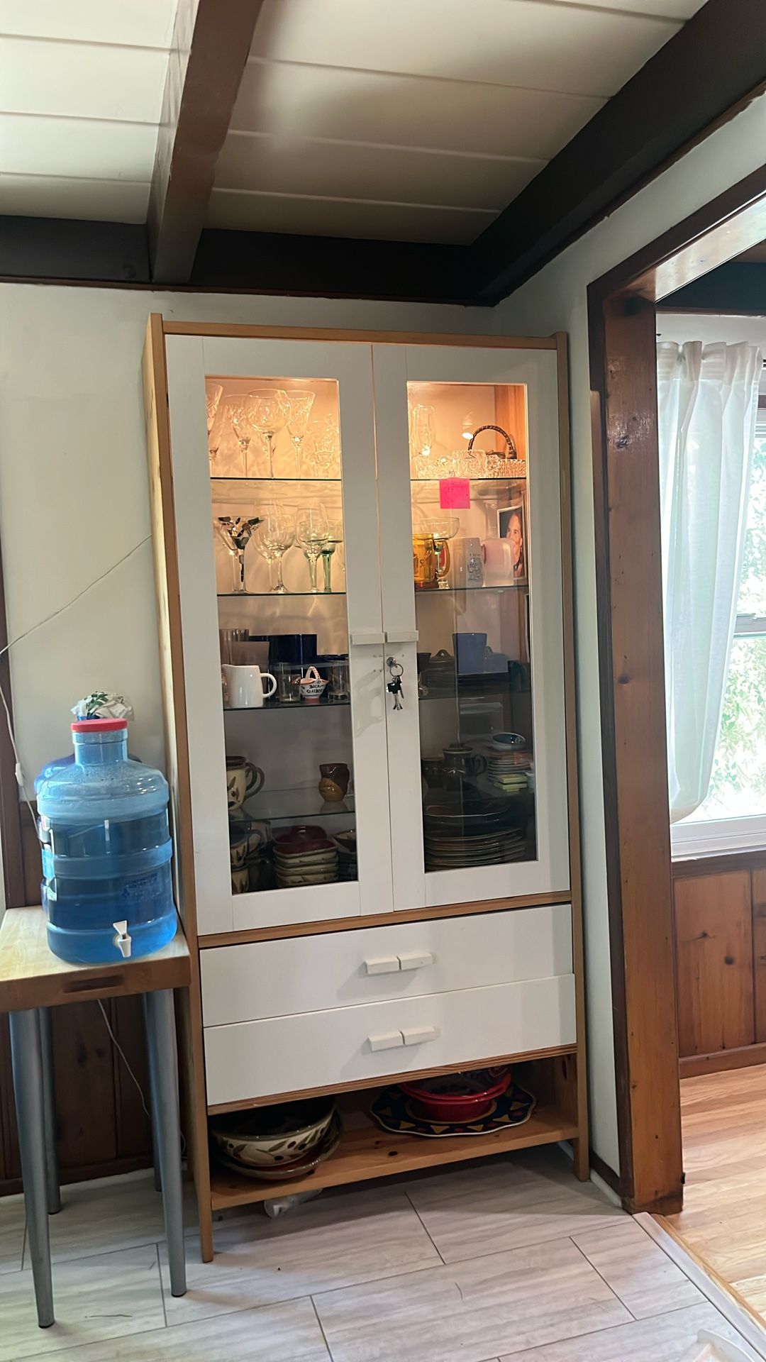 IKEA Curio / China/ Book Shelves
