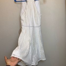 White Homecoming Dress 