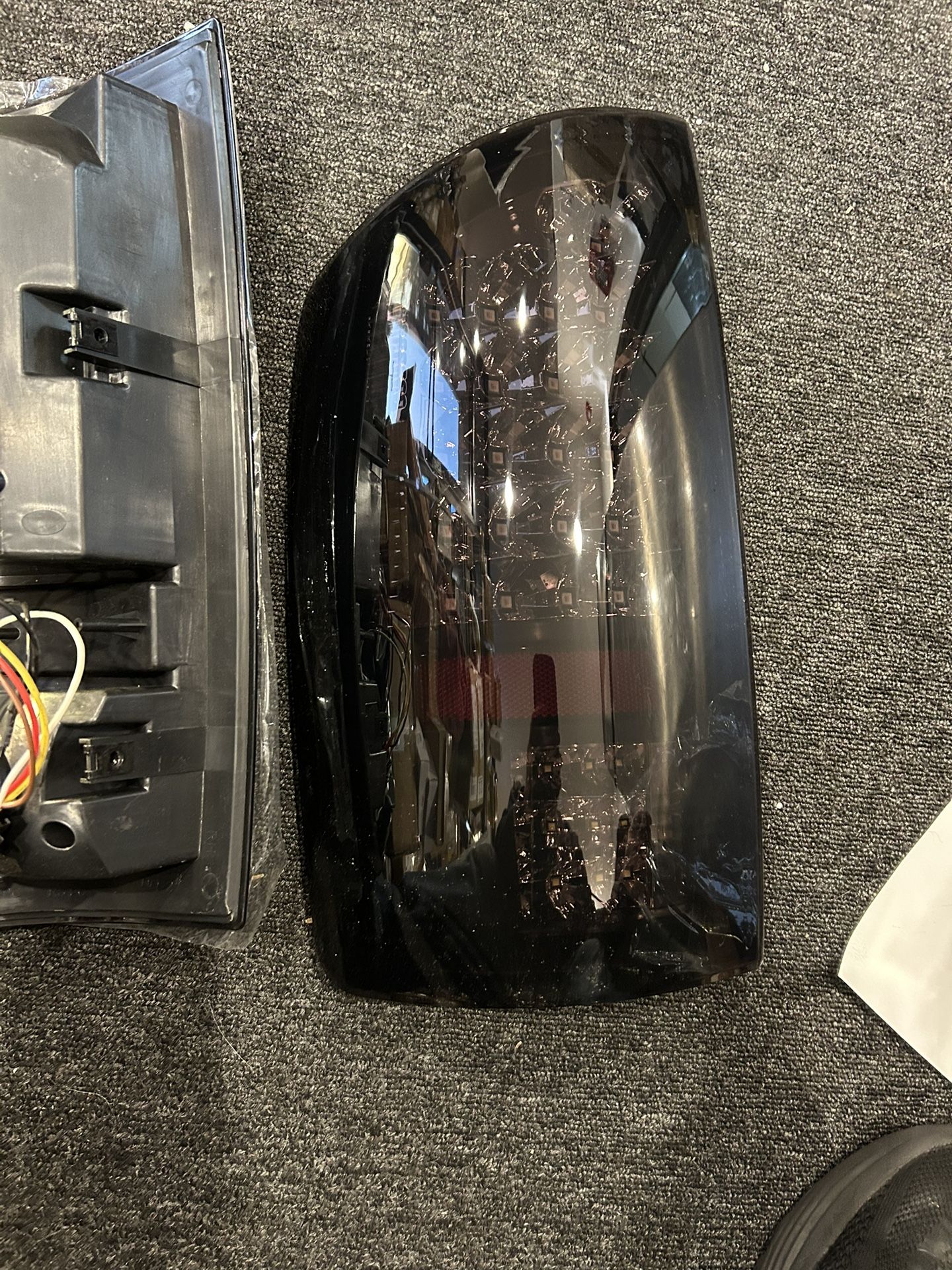 LED Tail Light For Dodge Ram 1500/2500/3(contact info removed)-2006 Smoke Lens Lamp Left+Right