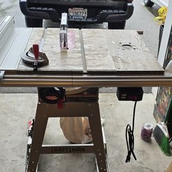 Craftsman 10in Table Saw (Newly Built)