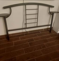 Queen size metal bed frame