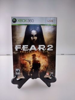 F.E.A.R 2: Project Origin For Xbox 360 with SlipCover - Brand New Factory Sealed 