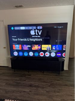 98” TCL Google TV QLED 4k 144hz and Vizio sound system