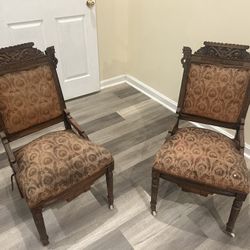Eastlake Victorian Chairs