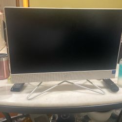 Hp monitor with keyboard 