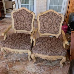 Two French Provincial / Rococo Revival